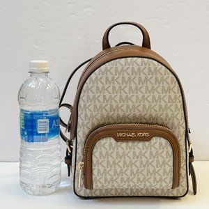 Michael Kors Jaycee MINI Backpack MK Vanilla